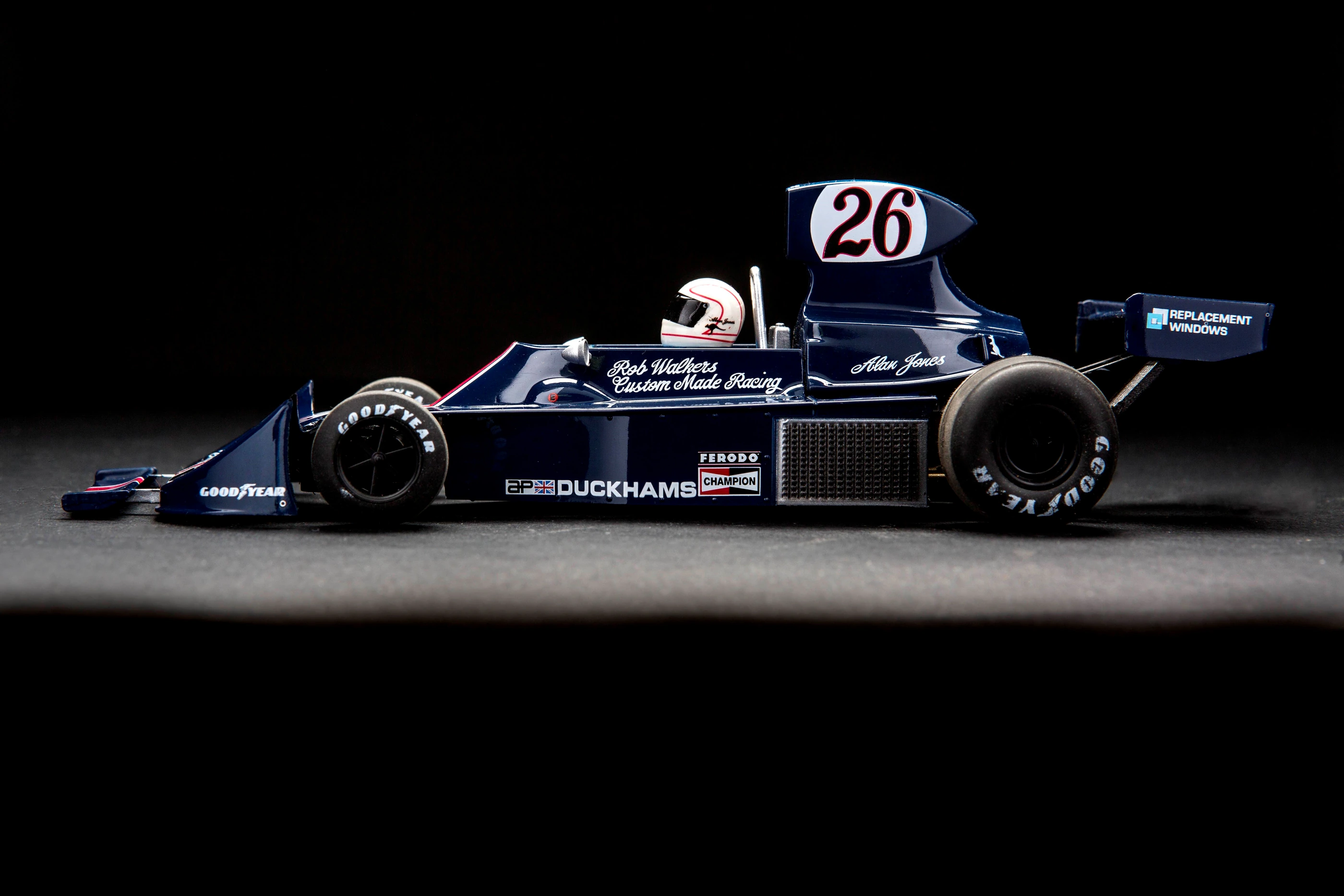 Original photograph of a FLY racing model
